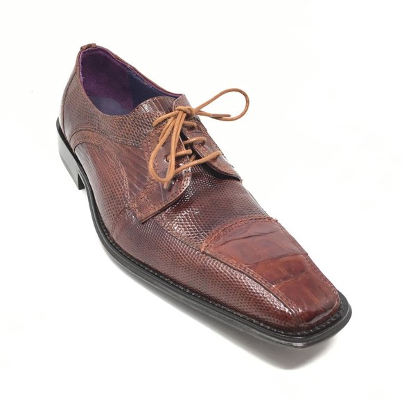 NEW David X David Eden Oxfords Shoes Size 10 Croc